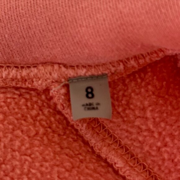 Fear of God Essentials Girls Hoodie – Coral / Salmon Pink - Picture 11 of 12